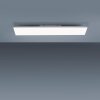 Leuchten-Direkt GUSTAV Plafoniera LED Bianco, 1-Luce, Telecomando, Cambia colore