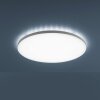 Leuchten-Direkt GUSTAV Plafoniera LED Bianco, 1-Luce, Telecomando, Cambia colore