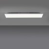 Leuchten-Direkt YUKON Plafoniera LED Bianco, 1-Luce, Telecomando, Cambia colore