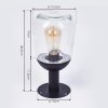 Ystheim Lampioncino Segnapasso Nero, 1-Luce