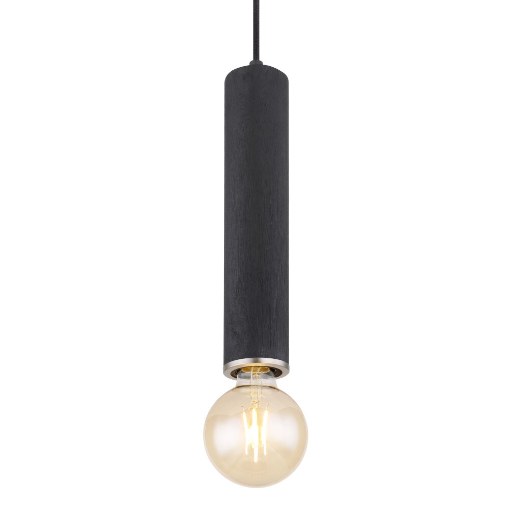 Globo MARION Lampadario a sospensione Nero, 1-Luce