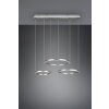 Trio-Leuchten Morrison Lampada a Sospensione LED Nichel opaco, 1-Luce