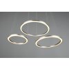 Trio-Leuchten Morrison Lampada a Sospensione LED Nichel opaco, 1-Luce