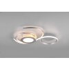 Trio-Leuchten Jive Plafoniera LED Nichel opaco, 1-Luce, Telecomando