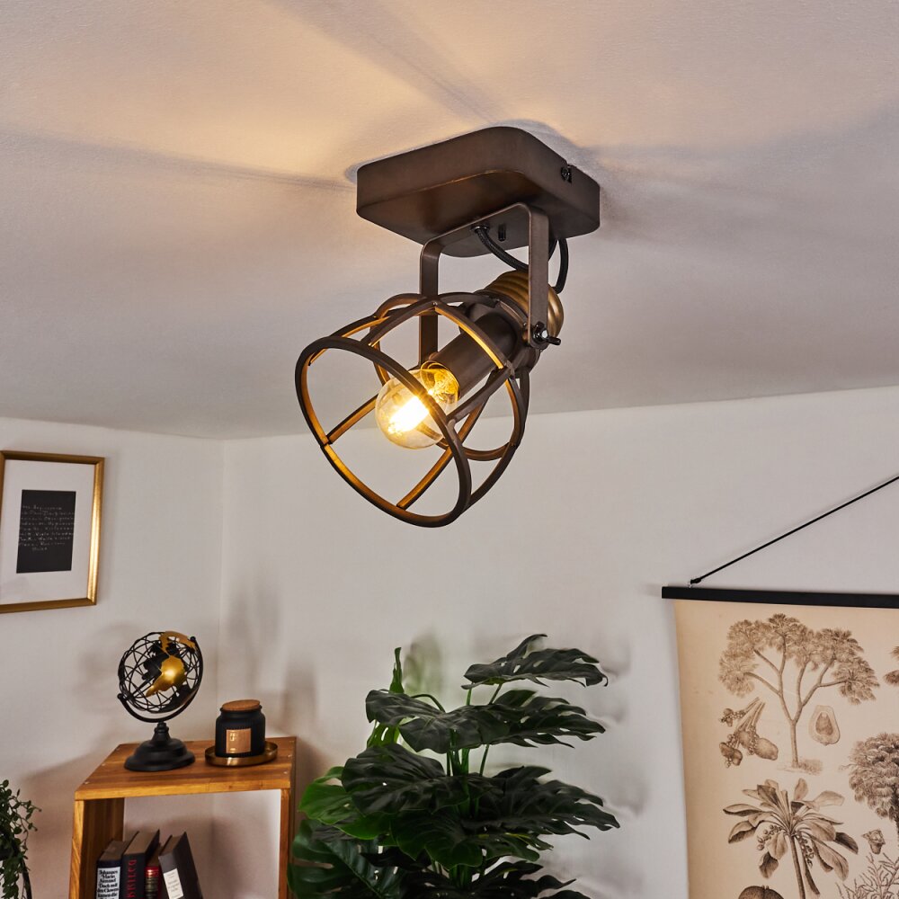 Russu Plafoniera Grigio, 1-Luce main product photo