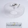 Wemude Plafoniera Bianco, 1-Luce