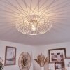 Wemude Plafoniera Bianco, 1-Luce