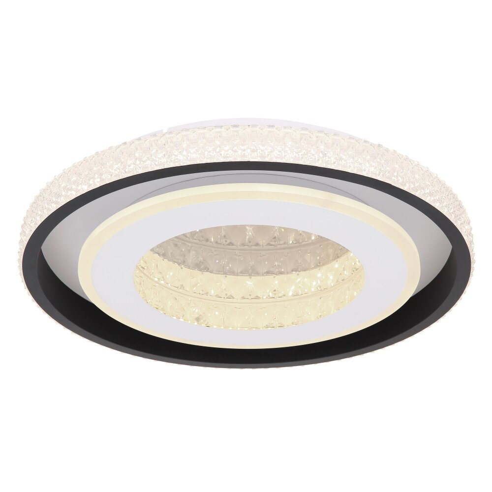 Globo LUCKY Plafoniera LED Nero, Bianco, 1-Luce, Telecomando main product photo