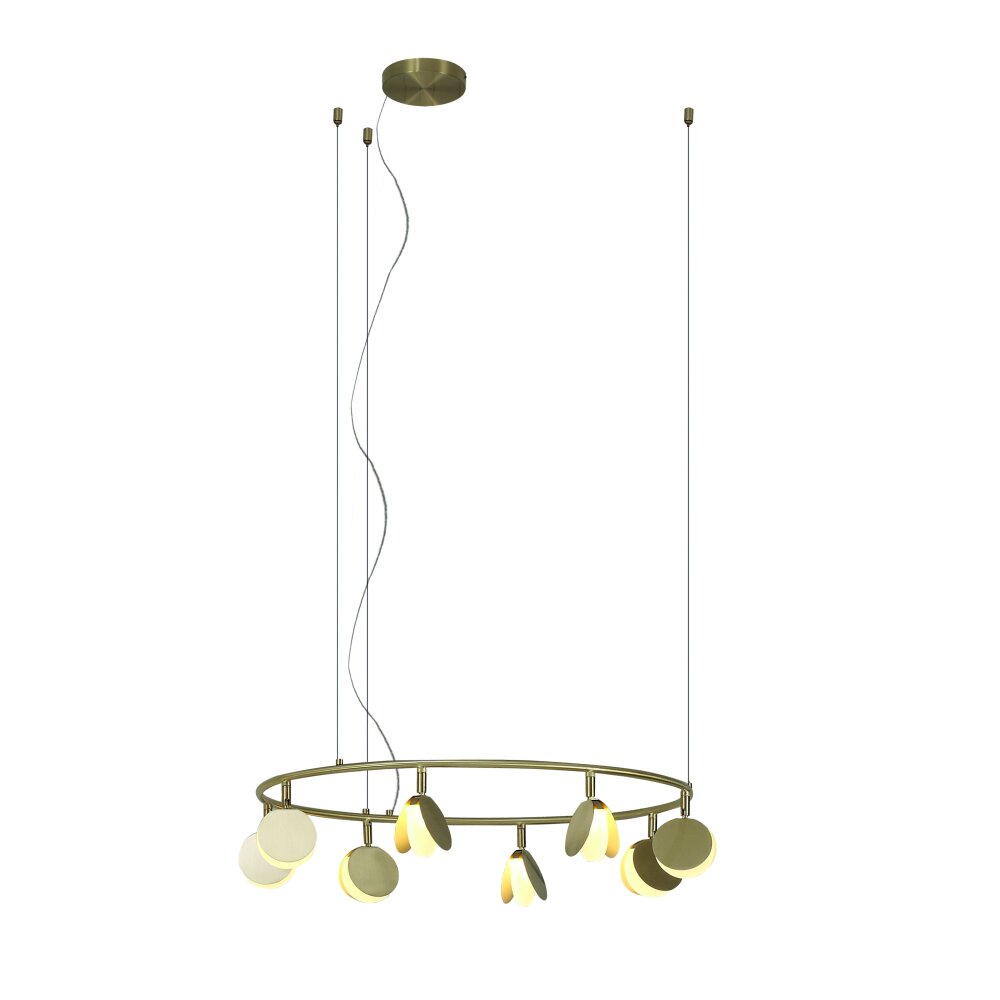 Mantra SHELL Lampada a Sospensione LED Oro, 1-Luce main product photo