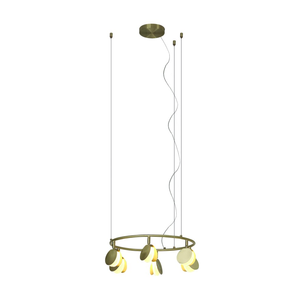Mantra SHELL Lampada a Sospensione LED Oro, 1-Luce main product photo