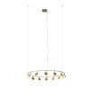 Mantra SHELL Lampada a Sospensione LED Oro, 14-Luci