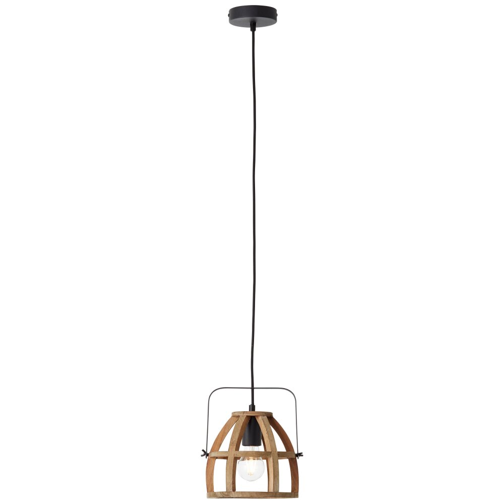 Brilliant-Leuchten Calley Lampadario a sospensione Nero, 1-Luce
