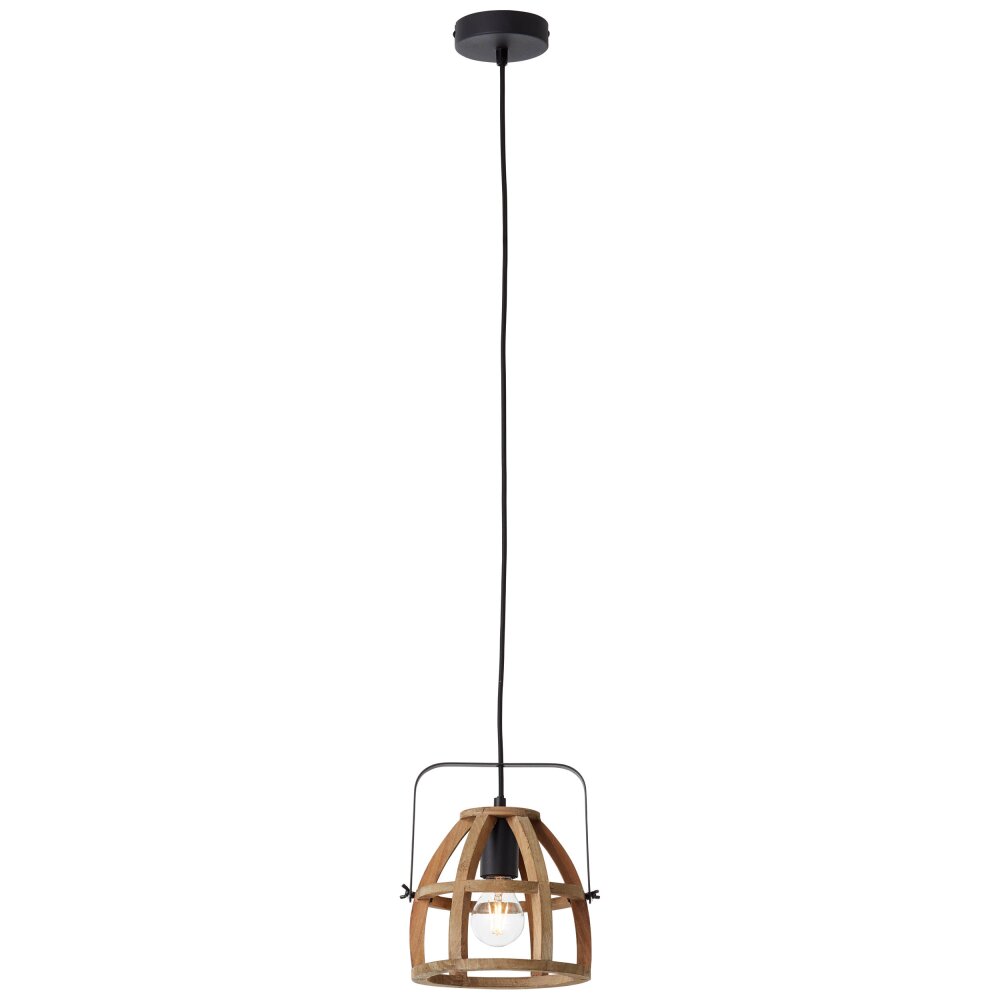 Brilliant-Leuchten Calley Lampadario a sospensione Nero, 1-Luce