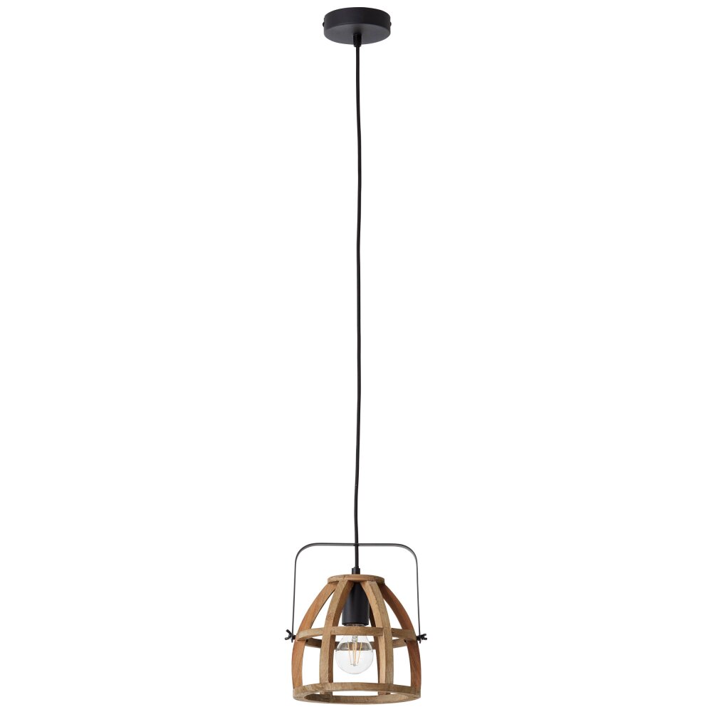 Brilliant-Leuchten Calley Lampadario a sospensione Nero, 1-Luce