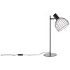 Brilliant-Leuchten Blacky Lampada da tavolo Nero, 1-Luce