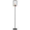 Brilliant-Leuchten Tosh Lampada da terra Écru, Nero, 1-Luce