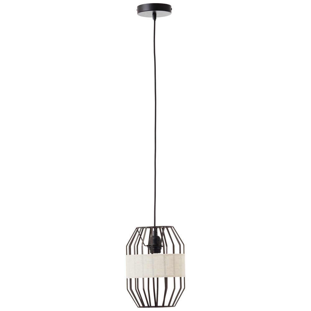 Brilliant-Leuchten Slope Lampada a Sospensione Nero, 1-Luce