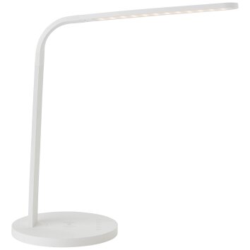 Brilliant-Leuchten Idelle Lampada da tavolo LED Bianco, 1-Luce