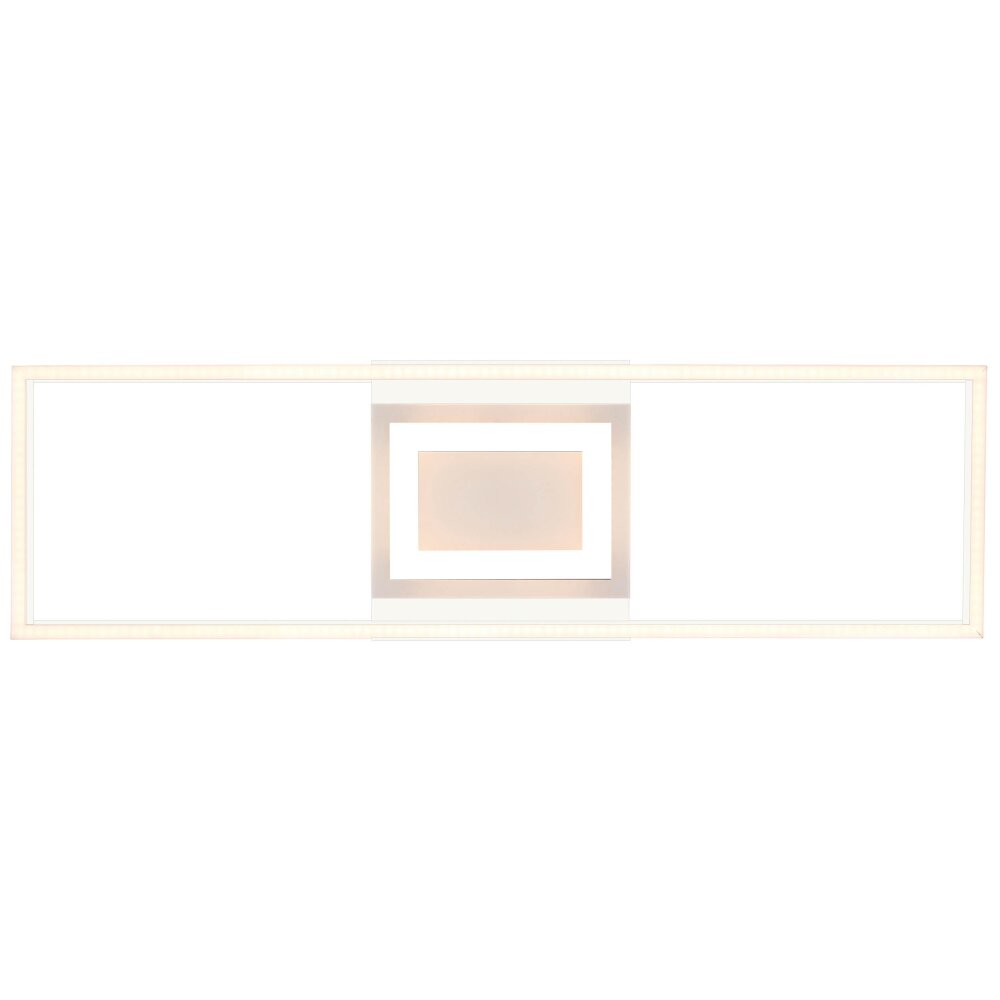 Brilliant-Leuchten Besson Plafoniera LED Bianco, 1-Luce