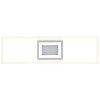 Brilliant-Leuchten Besson Plafoniera LED Bianco, 1-Luce