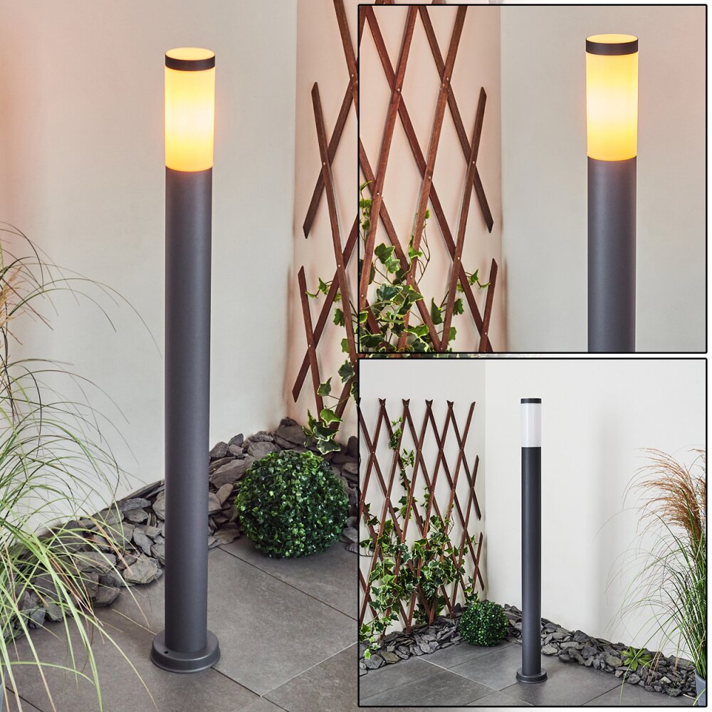 Gaborone Lampioncino Segnapasso Antracite, 1-Luce main product photo