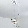 Naofe Lampadario a sospensione Bianco, 1-Luce