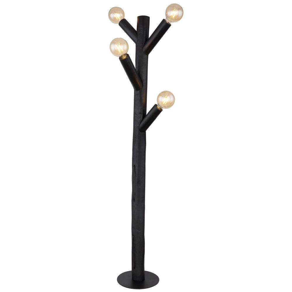 Globo RAY Lampada da terra Nero, 4-Luci main product photo