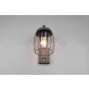 Trio-Leuchten Tuela Applique Antracite, 1-Luce, Sensori di movimento