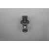 Trio-Leuchten Cavado Applique Antracite, 1-Luce, Sensori di movimento