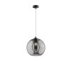 Fischer-Honsel Opie Lampada a Sospensione Nero, 1-Luce