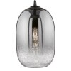 Fischer-Honsel Trace Lampada a Sospensione Nero, 1-Luce