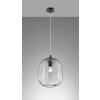 Fischer-Honsel Bretagne Lampada a Sospensione Nero, 1-Luce