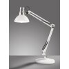 Fischer-Honsel Pit Lampada da tavolo Bianco, 1-Luce