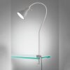 Fischer-Honsel Lolland Lampada con pinza Grigio, 1-Luce