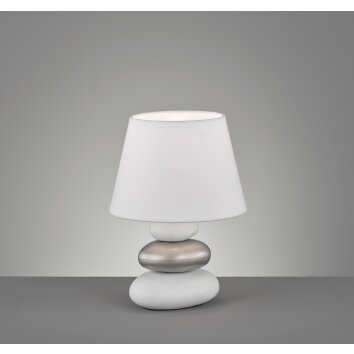 Fischer-Honsel Pibe Lampada da tavolo Bianco, 1-Luce