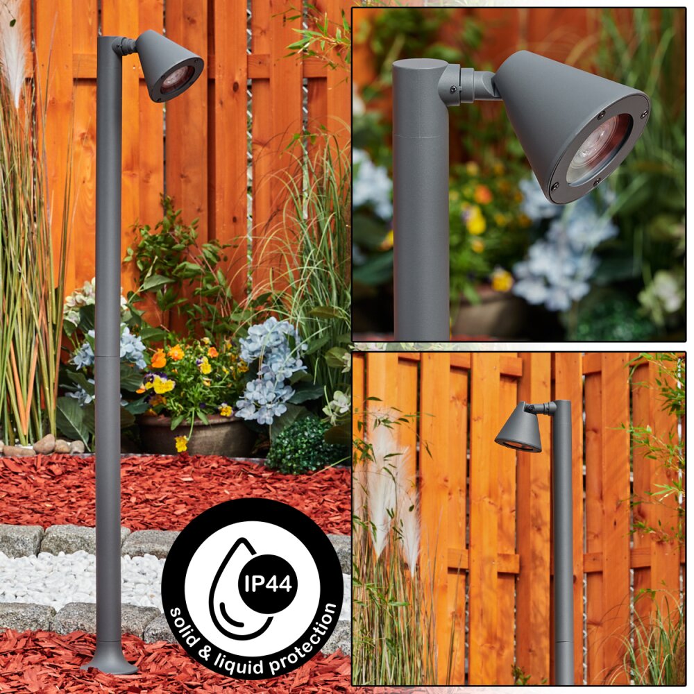 Milond Lampioncino Segnapasso Antracite, 1-Luce main product photo