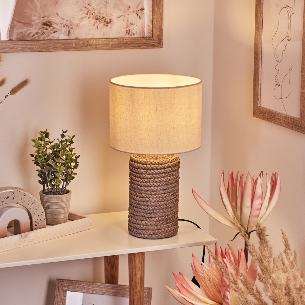 Dambrois Lampada da tavolo Marrone, Écru, 1-Luce main product photo