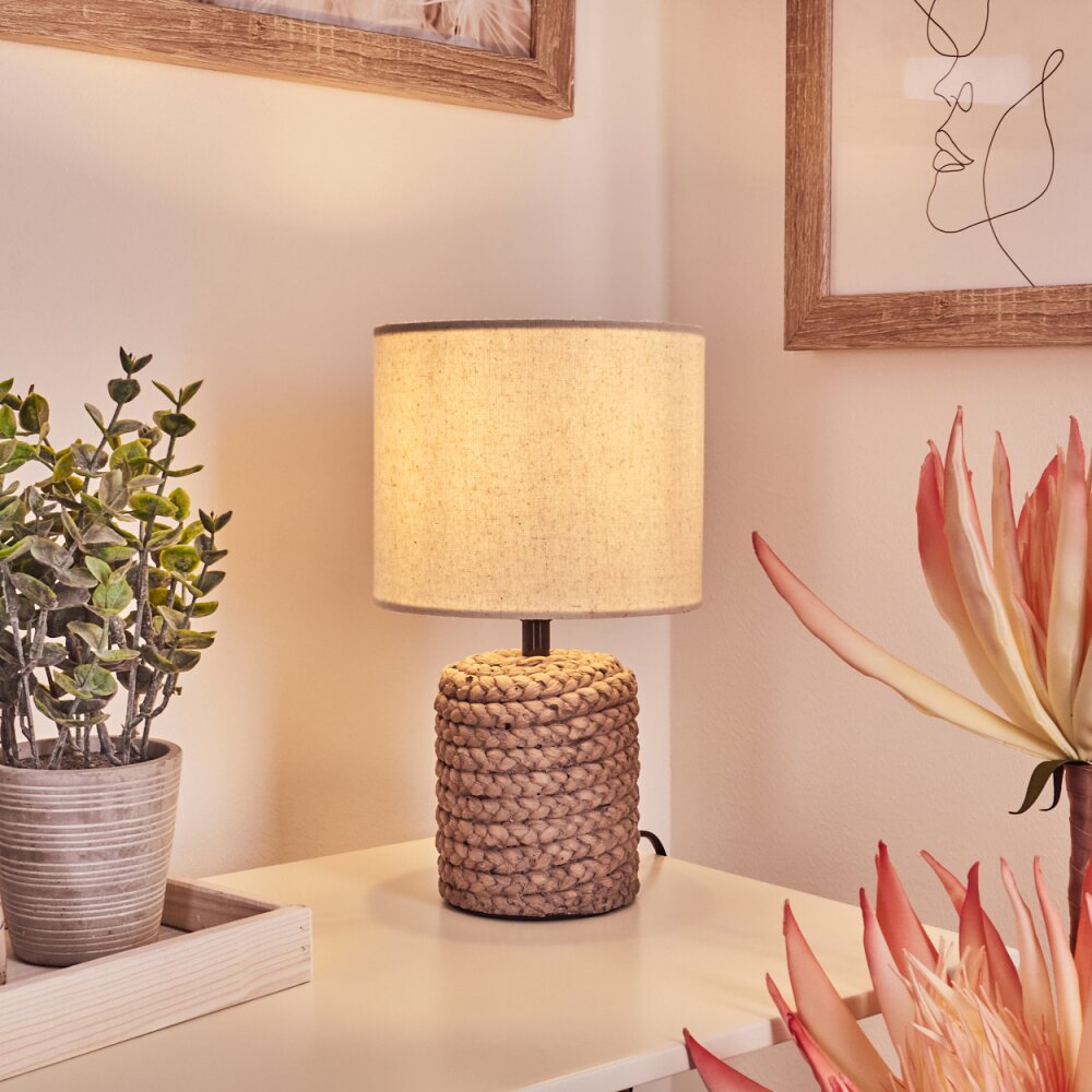 Dambrois Lampada da tavolo Marrone, Écru, 1-Luce main product photo