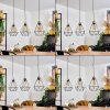 Carobal Lampadario a sospensione Écru, Nero, 3-Luci
