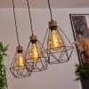 Carobal Lampadario a sospensione Écru, Nero, 3-Luci