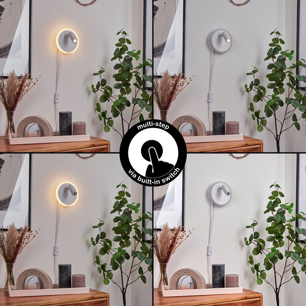 Viata Applique LED Bianco, 2-Luci