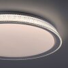 Leuchten-Direkt KARI Plafoniera LED Argento, 1-Luce