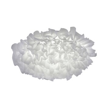 Leuchten-Direkt XENIA Plafoniera LED Bianco, 1-Luce