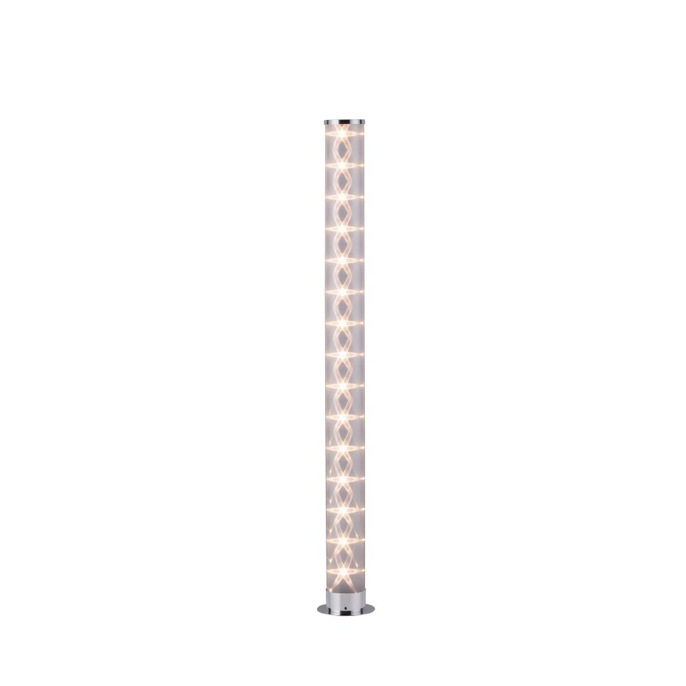 Leuchten-Direkt BINGO Lampada da terra LED Cromo, 1-Luce, Telecomando, Cambia colore main product photo