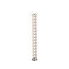 Leuchten-Direkt BINGO Lampada da terra LED Cromo, 1-Luce, Telecomando, Cambia colore