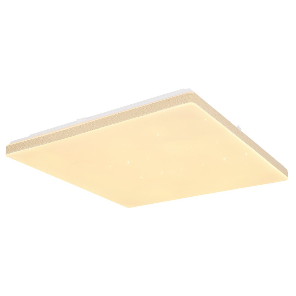 Globo ULLY Plafoniera LED Bianco, 1-Luce, Telecomando, Cambia colore