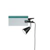 FHL-easy Zirbel Lampada con pinza LED Nero, 1-Luce