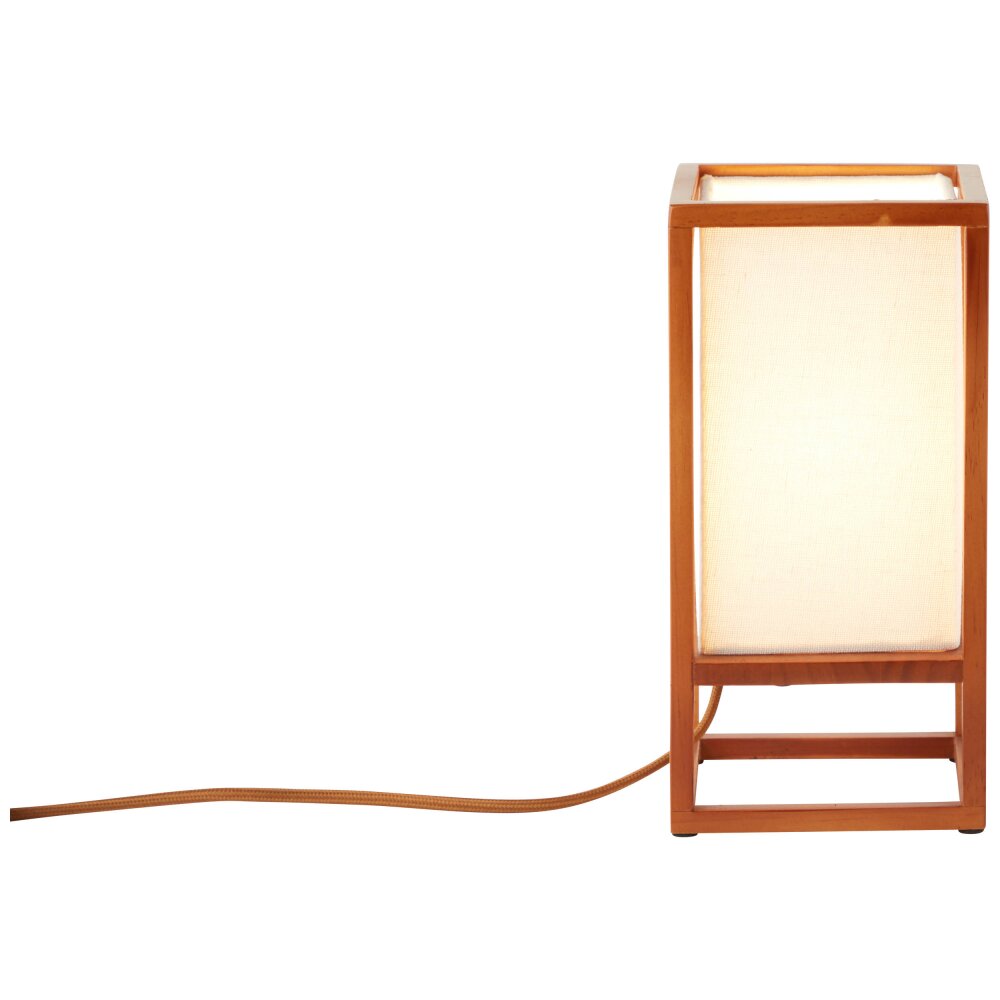 Brilliant-Leuchten Seaside Lampada da tavolo Écru, 1-Luce