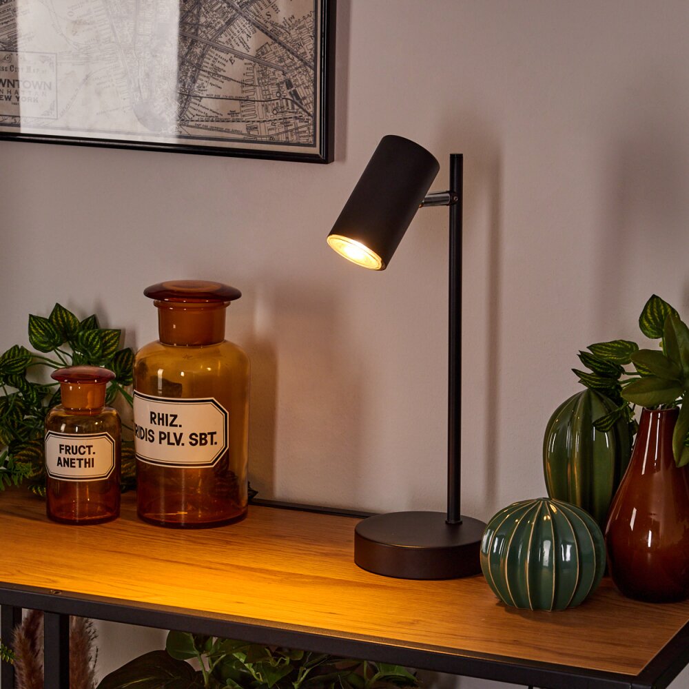 Javel Lampada da tavolo Cromo, Nero, 1-Luce main product photo