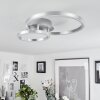 Sorte Plafoniera LED Nichel opaco, 1-Luce